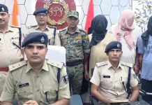 जमुई में अपराधी प्रेस के गाड़ी से करता था अवैध हथियार का काम