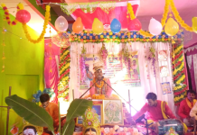 कार्तिक उद्यापन के तिसरे दिन की गई ऑवला वृक्ष की विधिवत पुजा